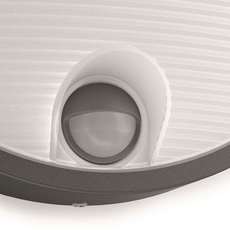 16456/93/16 Capricorn IR venkovní nástěnné LED svítidlo se senzorem 1x6W 600lm 2700K IP44, antracito 12