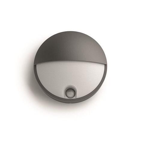 16456/93/16 Capricorn IR venkovní nástěnné LED svítidlo se senzorem 1x6W 600lm 2700K IP44, antracito 13