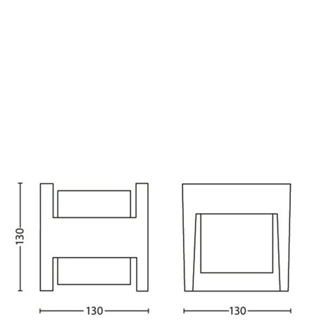 16459/93/16 Arbour venkovní nástěnné LED svítidlo 2x4,5W 800lm 2700K IP44, antracitové 14