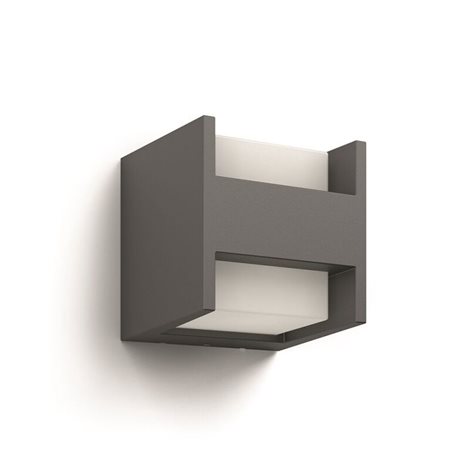 16459/93/16 Arbour venkovní nástěnné LED svítidlo 2x4,5W 800lm 2700K IP44, antracitové 15