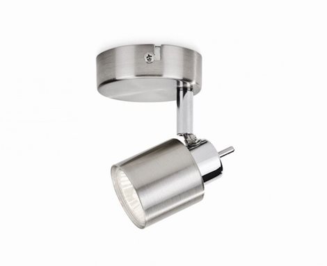 50310/17/E7 Meranti bodové svítidlo 1xGU10 35W bez zdroje IP20, matný chrom 3