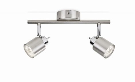 50312/17/E7 Meranti bodové svítidlo 2xGU10 35W bez zdroje IP20, matný chrom 4