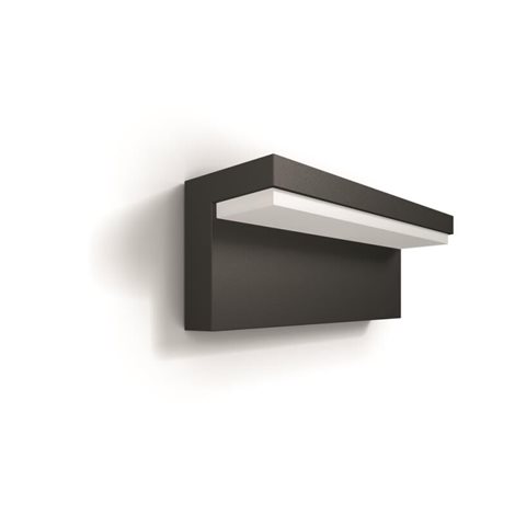 16483/93/P3 Bustan venkovní nástěnné LED svítidlo 2x4,5W 1000lm 4000K IP44, antracitové; stmívatelné 7