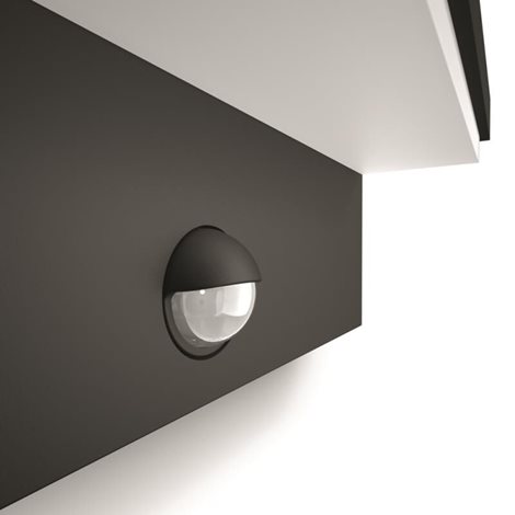 16484/93/P3 Bustan IR venkovní nástěnné LED svítidlo se senzorem 2x4,5W 1000lm 4000K IP44, antracit 7
