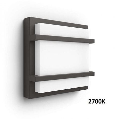 17394/93/P0 Petronia venkovní nástěnné LED svítidlo 1x12W 1200lm 2700K IP44, antracitové 9