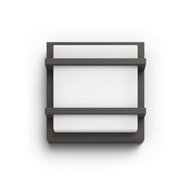 17394/93/P3 Petronia venkovní nástěnné LED svítidlo 1x12W 1200lm 4000K IP44, antracitové