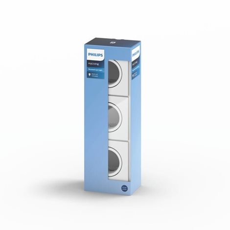 50193/31/PN Enneper podhledové svítidlo GU10 3x5,5W bez zdroje hranaté 9cm IP20, bílé 23