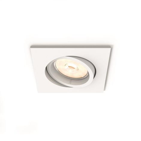 50191/31/PN Enneper podhledové svítidlo GU10 1x5,5W bez zdroje hranaté 9cm IP20, bílé 25