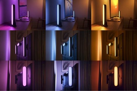 78202/30/P7 Hue WACA Play 2x stolní LED svítidlo základní sada 6W 500lm 2000-6500K RGB IP20 černá 41