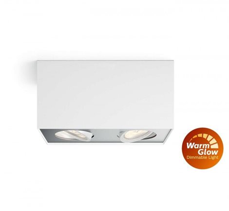 50492/31/P0 Box stropní bodové LED 2x4,5W 1000lm 2200-2700K IP20 WarmGlow, bílé 13