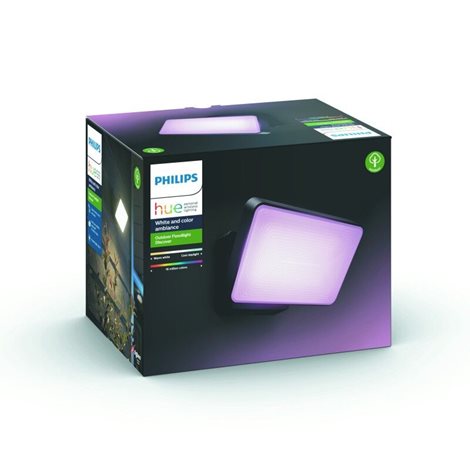 17435/30/P7 Hue WACA Discover venkovní nástěnné LED svítidlo 79W 2300lm 2200-6500K RGB IP44 černá 63