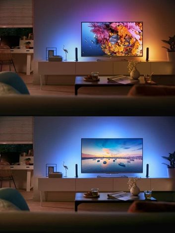 78203/31/P7 Hue WACA Play stolní LED svítidlo rozšiřující sada 6W 500lm 2000-6500K IP20 bílá 42