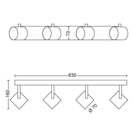 50674/31/P0 Byrl bodové LED svítidlo 17,2W 1720lm 2200/2500/2700K krokové stmívání IP20, bílé 14