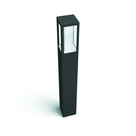 17432/30/P7 Hue WACA Impress venkovní sloupkové LED svítidlo 2x8W 1180lm 2200-6500K RGB IP44 černá 37