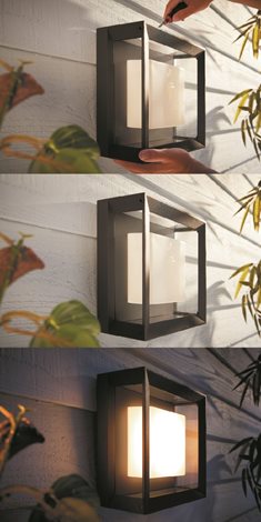17438/30/P7 Hue WACA Econic venkovní přisazené LED svítidlo 15W 1150lm 2200-6500K RGB IP44 černá 7