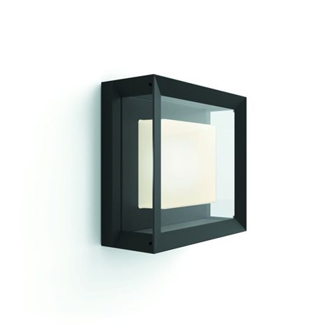 17438/30/P7 Hue WACA Econic venkovní přisazené LED svítidlo 15W 1150lm 2200-6500K RGB IP44 černá 4