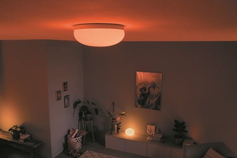 Hue WACA Flourish stropní LED svítidlo 1x32,5W 2250lm 2000-6500K RGB IP20 35,9cm bílá 35