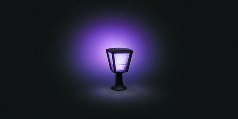 17441/30/P7 Hue WACA Econic venkovní sloupkové LED svítidlo 15W 1150lm 2200-6500K RGB IP44 černá 11