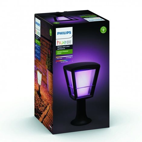 17441/30/P7 Hue WACA Econic venkovní sloupkové LED svítidlo 15W 1150lm 2200-6500K RGB IP44 černá 9