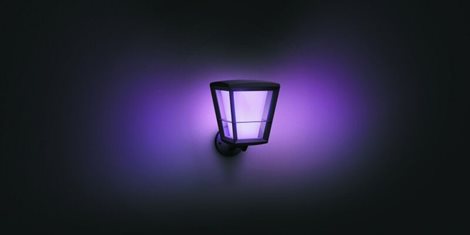 17439/30/P7 Hue WACA Econic venkovní nástěnné LED svítidlo 15W 1150lm 2200-6500K RGB IP44 černá 8