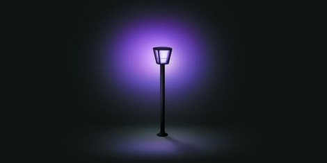 17442/30/P7 Hue WACA Econic venkovní sloupkové LED svítidlo 15W 1150lm 2200-6500K RGB IP44 černá 2