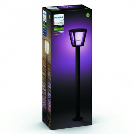 17442/30/P7 Hue WACA Econic venkovní sloupkové LED svítidlo 15W 1150lm 2200-6500K RGB IP44 černá 3