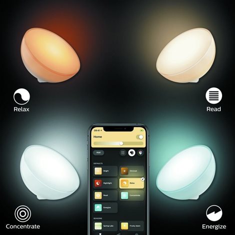 76020/31/P7 Hue WACA Go přenosná LED lampa 6W 520lm 2000-6500K RGB IP20 bílá 50
