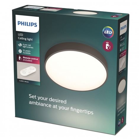60262/43/P5 Brown SVÍTIDLO STROPNÍ LED 28W 3600lm 2700-6500K, hnědá 3