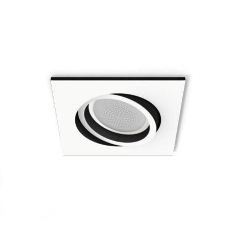 Hue WACA Centura podhledové LED svítidlo GU10 1x5,7W 350lm 2000-6500K RGB IP20 hranaté bílé 5