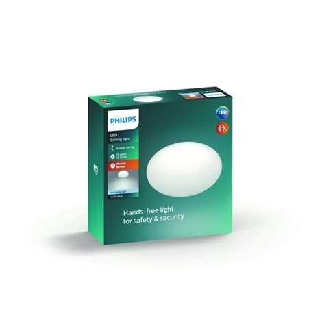 Shan přisazené LED svítidlo se senzorem pohybu1x12W 1250 lm 4000K IP20 26cm, bílé 9