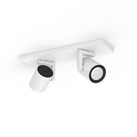 50622/31/P7 Hue WACA Argenta bodové LED svítidlo GU10 2x5,7W 350lm 2000-6500K RGB IP20 bílá 1