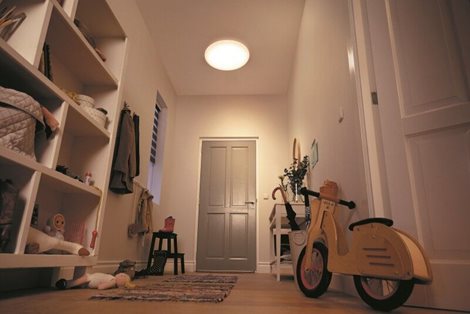 Shan přisazené LED svítidlo 1x12W 1150lm 2700K IP20 26cm, bílé 4