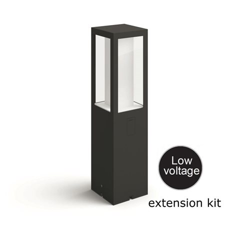 17434/30/P7 Hue WACA Impress venkovní sloupkové LED svítidlo 2x8W 1180lm 2200-6500K RGB IP44 černá 1