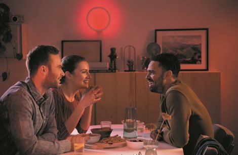 Hue WACA Sana nástěnné LED svítidlo 1x20W 1400lm 2000-6500K RGB IP20 25,5cm bílá 4