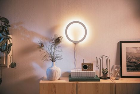 Hue WACA Sana nástěnné LED svítidlo 1x20W 1400lm 2000-6500K RGB IP20 25,5cm bílá 7