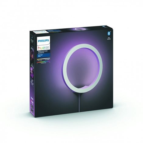Hue WACA Sana nástěnné LED svítidlo 1x20W 1400lm 2000-6500K RGB IP20 25,5cm bílá 3