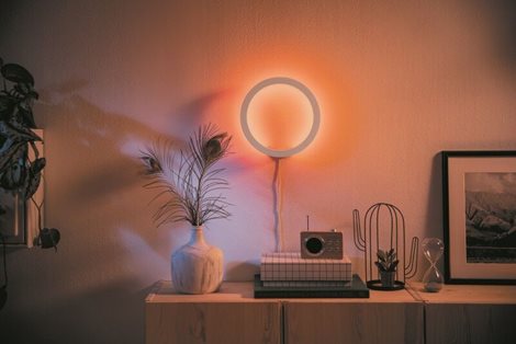 Hue WACA Sana nástěnné LED svítidlo 1x20W 1400lm 2000-6500K RGB IP20 25,5cm bílá 5