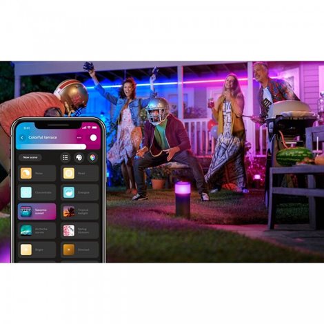 Hue WACA Outdoor LightStrip venkovní LED pásek 2m 1x19W 800lm 2000-6500K RGB IP67, bílý 14