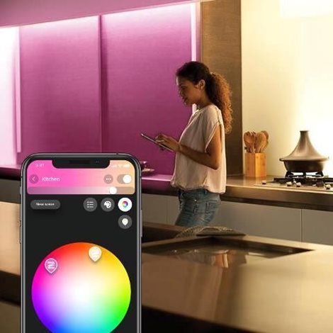 Hue WACA Lightstrips plus LED pásek 11,5W 1030lm 2000-6500K RGB IP20 prodloužení 1m 12