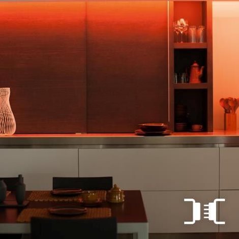 Hue WACA Lightstrips plus LED pásek 11,5W 1030lm 2000-6500K RGB IP20 prodloužení 1m 11