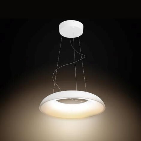 Hue WA Amaze závěsné LED svítidlo 25W 2900lm 2200-6500K IP20 43,4cm bílá + ovladač 8