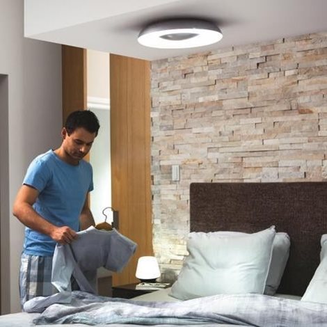 Hue Still WA stropní LED svítidlo 1x32W 2400lm 2200-6500K IP20 39,1cm bílá + ovladač 6
