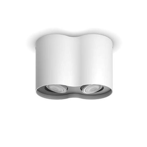Hue WA Pillar bodové LED svítidlo GU10 2x5W 350lm 2200-6500K IP20 bílá + ovladač 7