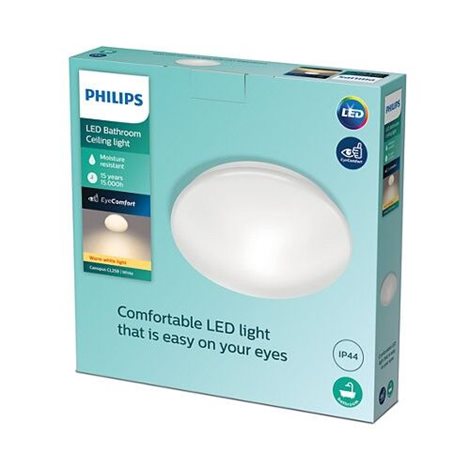 Canopus CL259 koupelnové přisazené LED svítidlo 1x17W 1500lm 2700K IP44 32cm, bílé 2