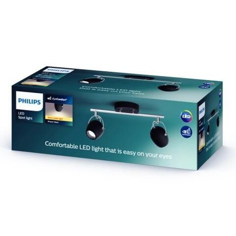 50612/30/P0 Rivano bodové LED svítidlo 8,4W 800lm 2700K IP20, černé 3