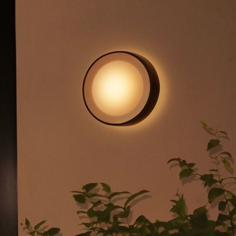 17465/30/P7 HUE WACA Daylo venkovní nástěnné LED svítidlo 1x15W 1200lm 2000-6500K IP44 černá 5