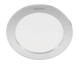 DIAMOND podhledové LED svítidlo 3,5W 300lm 2700K 9,5cm kulaté IP20, stříbrné