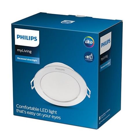 DIAMOND podhledové LED svítidlo 3,5W 300lm 3000K 9,5cm kulaté IP20, bílé 2