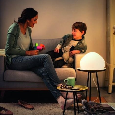 Hue WA Wellner stolní LED lampa E27 1x6W 800lm 2200-6500K IP20 bílá + ovladač 3