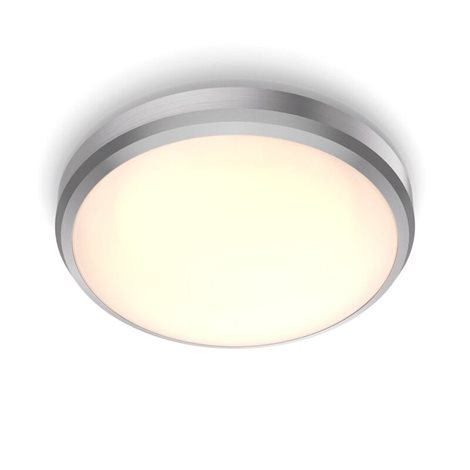 Doris CL257 koupelnové přisazené LED svítidlo 1x6W 600lm 2700K IP44 22cm, niklové 1